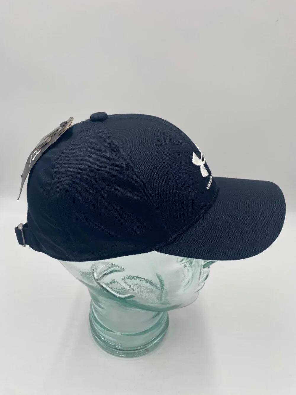 Under Armour Hat Strapback Cap Youth One Size OSFM Adjustable Black Embroidered
